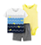 Trio com Shorts Carter´s - Ondas do Mar - Imagem 1