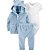 Trio com Casaco Atoalhado Carter´s - Urso - Imagem 1