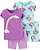 Pijama 4 peças Carter´s - Unicórnio Marinho - Imagem 1