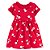 Vestido Vermelho Carter´s - Floral - Imagem 1