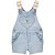Jardineira Jeans OshKosh - Coração - Imagem 1