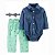 Conjunto 3 peças Carter´s - Bicicleta - Imagem 1