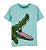 Camiseta Azul Carter´s - Crocodilo - Imagem 1