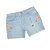 Shorts Jeans OshKosh - Floral - Imagem 1