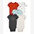 Kit com 5 Bodies Carter's Manga Curta - Wildly Cute - Imagem 4