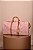 Travel Bag Losango Rosa Claro - Imagem 1