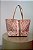 Bag Estampa Losango Rosa e Marrom - Imagem 2