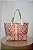 Bag Estampa Losango Rosa e Marrom - Imagem 5