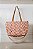 Bag Beach Tennis Losango Rosa e Bege - Imagem 2