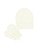 Kit Gorro e Luvas em Tricot - Off White - Imagem 1