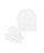 Kit Gorro e Luvas em Tricot - Branco - Imagem 2