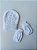 Kit Gorro e Luvas em Tricot - Branco - Imagem 1