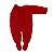 Macacão em Tricot Bebê Trigo Vermelho - Imagem 1