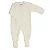 Macacão em Tricot Tranças Bebê Off White - Imagem 1