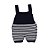 Romper em Tricot Listras - Azul Marinho - Imagem 1