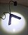 Luminaria De Mesa Computador Abajur Articulada Metal Preto Com Led E Base Com 4 Entradas Usb Hipnos - Imagem 6