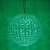 Pendente Bola Esfera Cristal Led Rgb Control Remoto D35cm Nick - Imagem 3