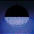 Pendente Lustre Meia Lua Preto Com Cristal E Led Rgb Com Controle Remoto D58Cm - Atlas - Imagem 10