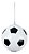 Pendente Lustre Infantil Bola De Futebol De Vidro D25Cm - Hercules - Imagem 1