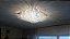 Plafon Quadrado De Cristal Asfour Com Base Inox Espelhada 60X60Cm - Nemesis - Imagem 3