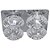 Spot Embutido Quadrado Cromado C/ 4 Cristais K9 Oval c/ LED 2,5w x4 = 10W 3000K branco quente completo - 4xg4 - Oceano - Imagem 9