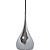 Pendente Lustre Gota Cromada D16Cm - Titanidas - Imagem 1