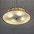 Pendente Lustre Redondo Cúpula Fio De Seda Prata E Vidro Fosco 60Cm 4XE27 - Silk - Imagem 7