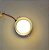 Spot Embutido Aluminio Redondo Acrilico Cristal 9cm c/ Led 6w  - Eros - Imagem 5