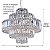 Pendente Lustre Cristal K9 Redondo 5 Camadas 50Cm Alcmera - Imagem 6
