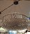 Pendente Lustre De Cristal Redondo Com Placas D60Cm - Alcmera - Imagem 2