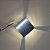 Arandela Balizador Quadrado Aluminio Escovado 4 Focos Com Led Incluso 6 X 6Cm Nyx - Imagem 3