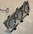 Spot Embutido Placa De Cristal Triplo Aro Cromado Gu10 Ares - Imagem 4