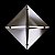Cristal Asfour Egipicio Quadrada SATIN 4 furos 22mm cod.2024 -  3120 unidades (1 cx parda) - Imagem 1