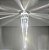 Kit 10 Spot Embutido Cristal K9 Longo Sabre com Led 1w 4000k branco neutro completo - Nyx - Imagem 2