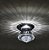 Kit 10 Spot Embutido Bloco Cristal K9 Diamante de Aluminio com Led 1w cor branco neutro 4000k completo Nyx - Imagem 2