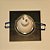 Kit 6 Spots Embutidos Quadrado Cristal Espelhado + Lamp Ares - Imagem 6