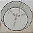 Pendente Lustre Cupula Redonda Tecido Preto c/ Vidro D60Cm - Imagem 9