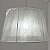 Pendente Lustre Cupula Dupla Conica Em Tecido Voil Branco D50Cm - Hermes - Imagem 1