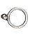 Argola Cristal 40mm - Imagem 1