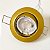 Kit 5 Spot Embutido Metal Dourado Redondo Móvel com Lamp LED 6w Mirage - Imagem 10