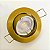 Kit 5 Spot Embutido Metal Dourado Redondo Móvel com Lamp LED 6w Mirage - Imagem 3