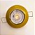 Kit 5 Spot Embutido Metal Dourado Redondo Móvel com Lamp LED 6w Mirage - Imagem 5