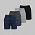 KIT 4 BERMUDAS MOLETOM MASCULINA - ALPHY - Imagem 1