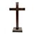 Crucifixo de Mesa Madeira Sem Cristo 18cm - Imagem 1