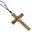 Cordão com Crucifixo de São Bento - 8cm Marrom Claro - Imagem 3