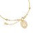 Pulseira de Nossa Senhora Aparecida Folheada Tamanho:P;Cor:Prata;Gênero:Unissex - Imagem 2