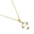 Colar com crucifixo Vazado e Strass - Imagem 2
