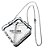Colar Corrente Crucifixo Mini Simples Inox Chapa - Imagem 1