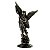Pedestal de São Miguel em Metal Envelhecido 8cm - Imagem 2