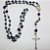 Terço de Nossa Senhora Aparecida Pérola Roxo 4mm - Imagem 1